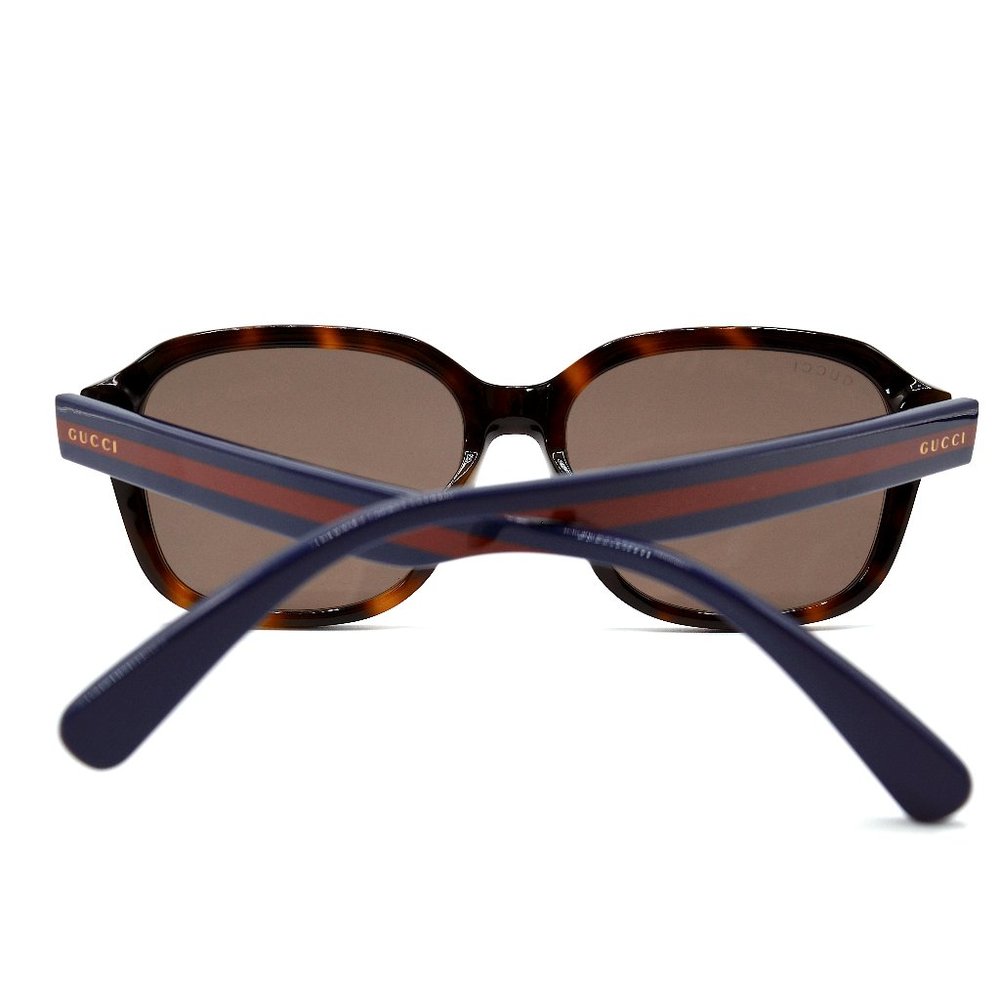 NEW GUCCI GG0929SA 002 HAVANA BLUE BROWN AUTHENTIC SUNGLASSES - Picture 8 of 12